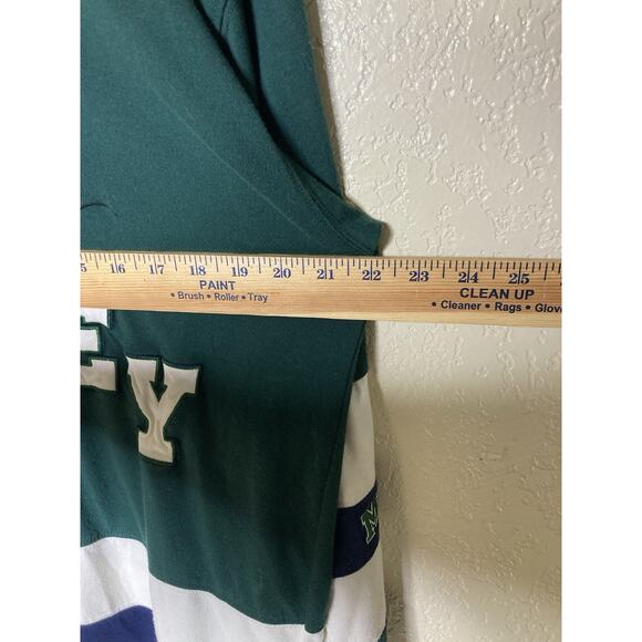 VTG Mickey & Co Rugby Hockey Shirt Mens Medium Long Sleeve Pullover Embroidered - Picture 7 of 10